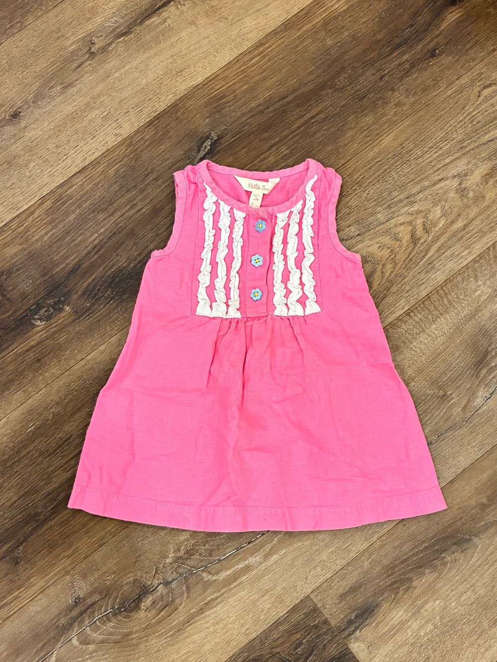Matilda Jane Dazzling Dream Dress Brilliant Daydream Linen Summer Outfit 2T